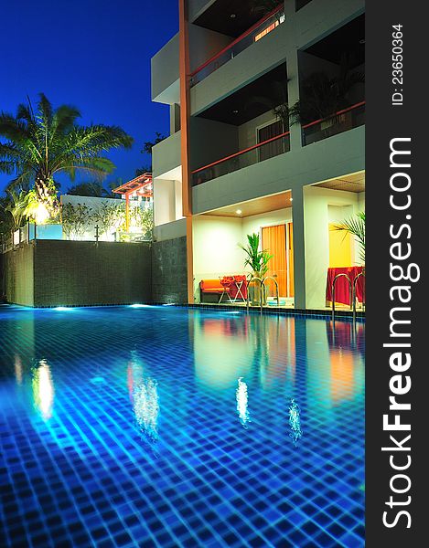 Cha-am, Thailand resorts, pool access. Cha-am, Thailand resorts, pool access.