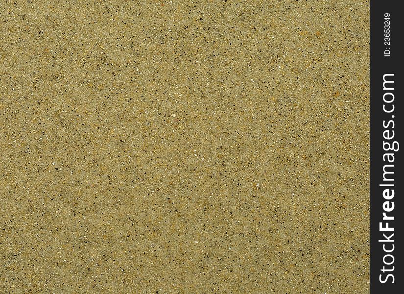 Background of the sand after rain.
