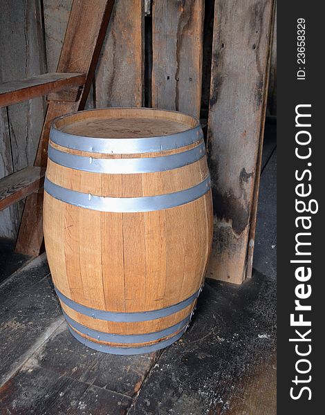 A barrel at Whitehaven, home to future president Ulysses S. Grant and his wife Julia. Whitehaven is maintained by the National Park Service. A barrel at Whitehaven, home to future president Ulysses S. Grant and his wife Julia. Whitehaven is maintained by the National Park Service.
