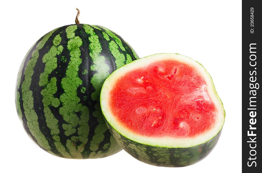 Watermelon isolated on white background