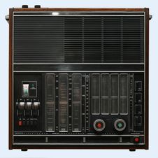 Old Radio Royalty Free Stock Photo Old Radio Royalty Free Stock Photo