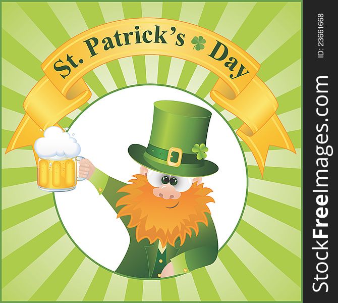 St. Patrick's Day vector Illustration. EPS 8. St. Patrick's Day vector Illustration. EPS 8.