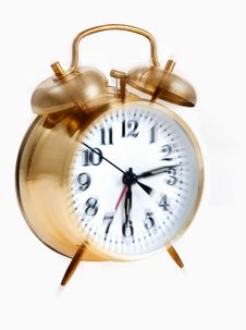 Golden Bell Alarm Clock Royalty Free Stock Image Golden Bell Alarm Clock Royalty Free Stock Image