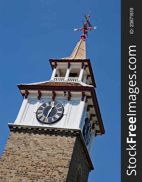 Old Clocktower in Harlow, Essex, England. Old Clocktower in Harlow, Essex, England