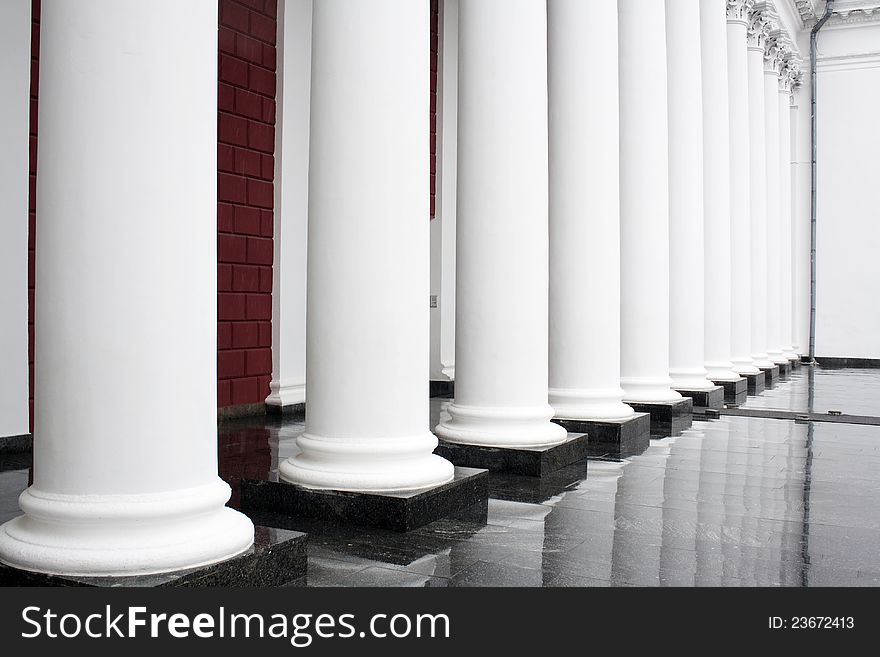 Columns Municipal Duma in Odessa