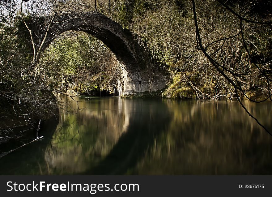 Pont des Tuves, French riviera, France. Pont des Tuves, French riviera, France.