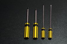 A Bunch Of Used Isolated Screw Drivers Royalty Free Stock Image A Bunch Of Used Isolated Screw Drivers Royalty Free Stock Image