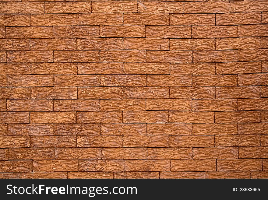 Painted brick wall canvas background. Painted brick wall canvas background.