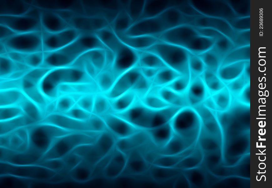 Abstract blue diffuse background, flame. Abstract blue diffuse background, flame
