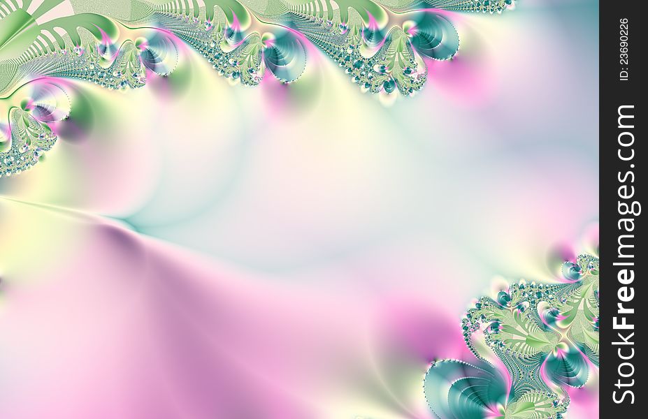 Abstract Background Pink Green