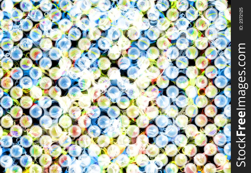 Abstract background made of colorful balls diffusion. Illustration made on computer. Abstract background made of colorful balls diffusion. Illustration made on computer.
