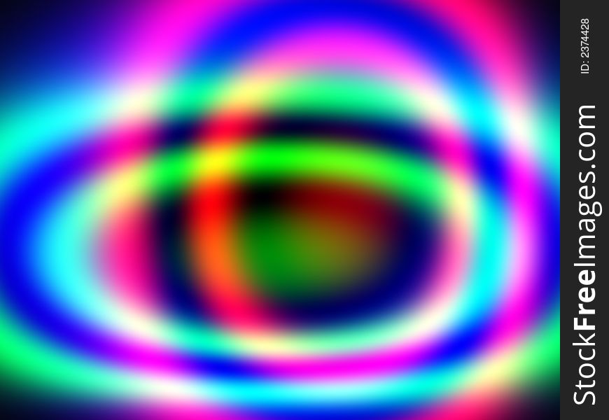 An ellipses composition with nice colors. An ellipses composition with nice colors