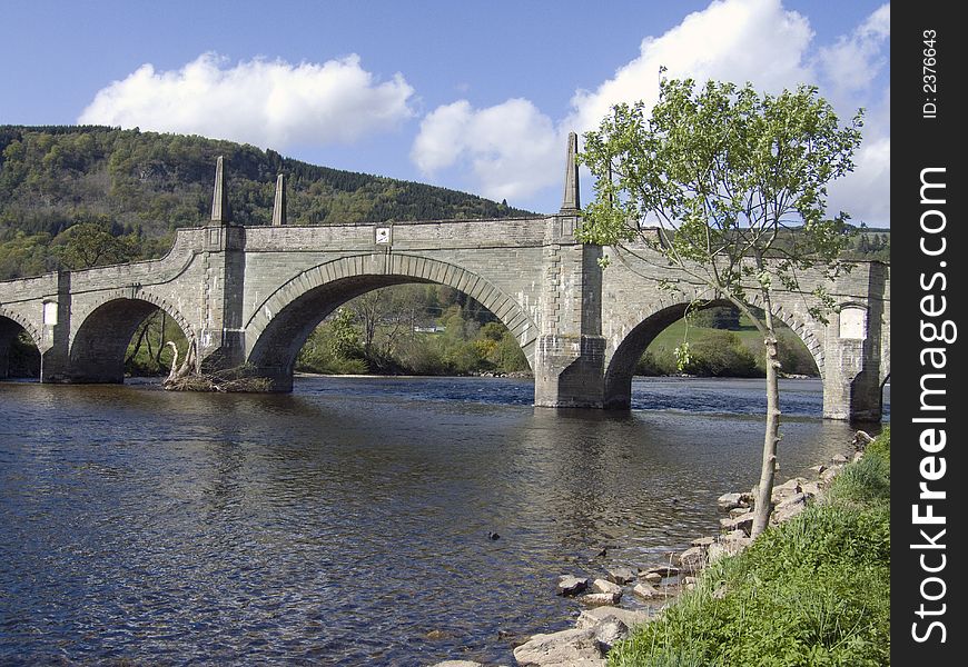 General Wade's Bridge over the river Tay at Aberfeldy