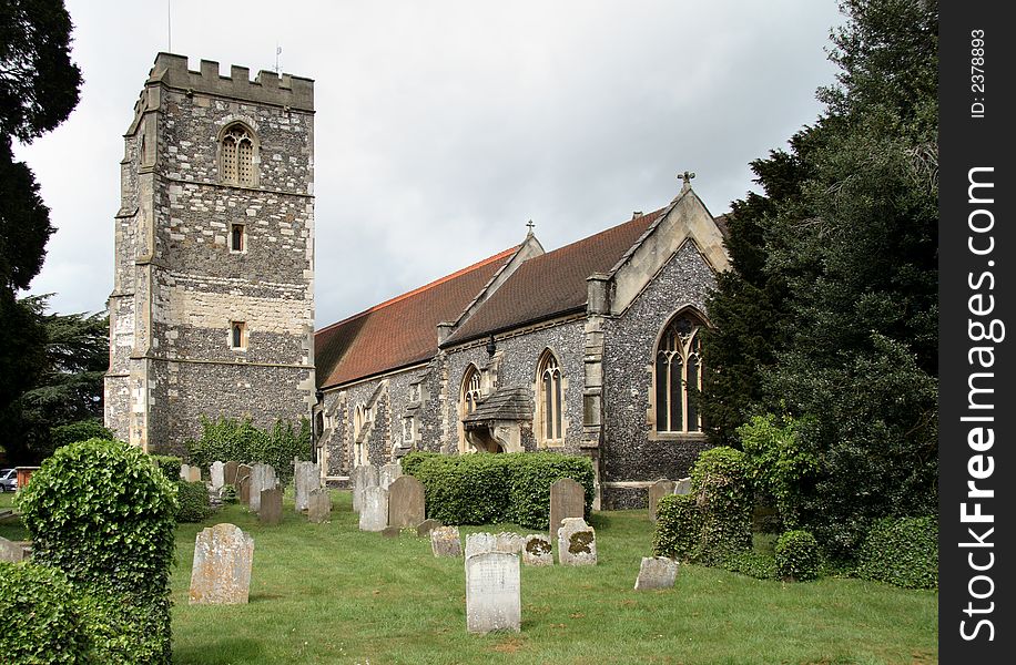 Historic English Village Church and Graveyard