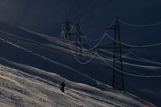 Power Supply Line Royalty Free Stock Images Power Supply Line Royalty Free Stock Images