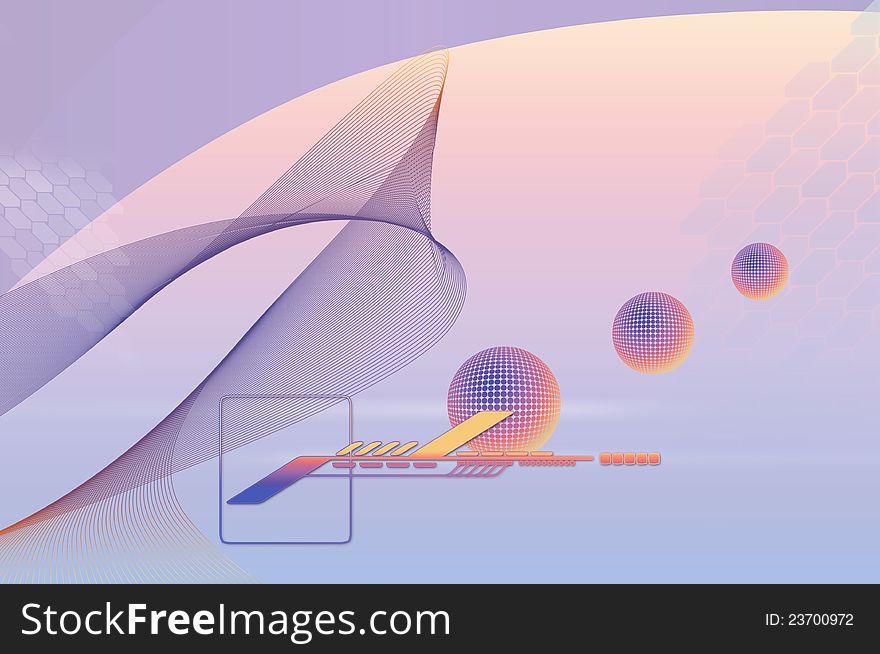 Abstract background for the design of business card. Abstract background for the design of business card.