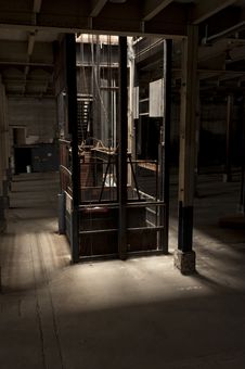 Elevator Shaft Light Stock Photography Elevator Shaft Light Stock Photography