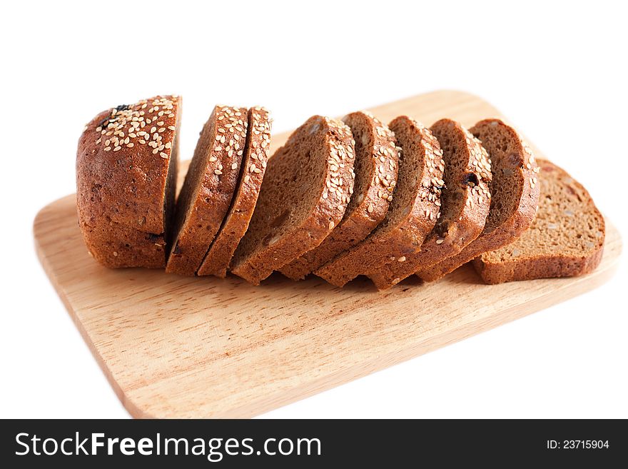Fresh Whole Grain Bread Close Up