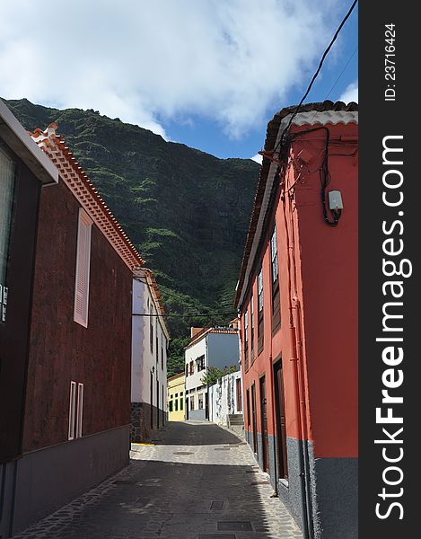 Streets of la gomera, spain