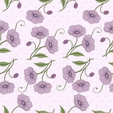 Elegant Seamless Pattern With Flowers Royalty Free Stock Image Elegant Seamless Pattern With Flowers Royalty Free Stock Image
