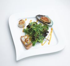 Seafood Steak Royalty Free Stock Photos Seafood Steak Royalty Free Stock Photos