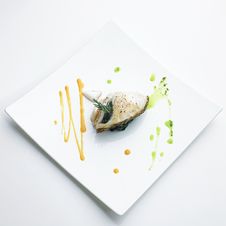 Grilled Snow Fish Steak Royalty Free Stock Photo Grilled Snow Fish Steak Royalty Free Stock Photo
