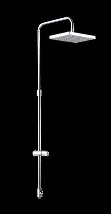 Wall Type Shower Head Faucet Royalty Free Stock Photography Wall Type Shower Head Faucet Royalty Free Stock Photography