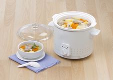 Electric Casserole Pot 2 Royalty Free Stock Photo Electric Casserole Pot 2 Royalty Free Stock Photo