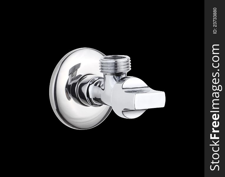 Aluminum silve chrome wall type bathtub faucet