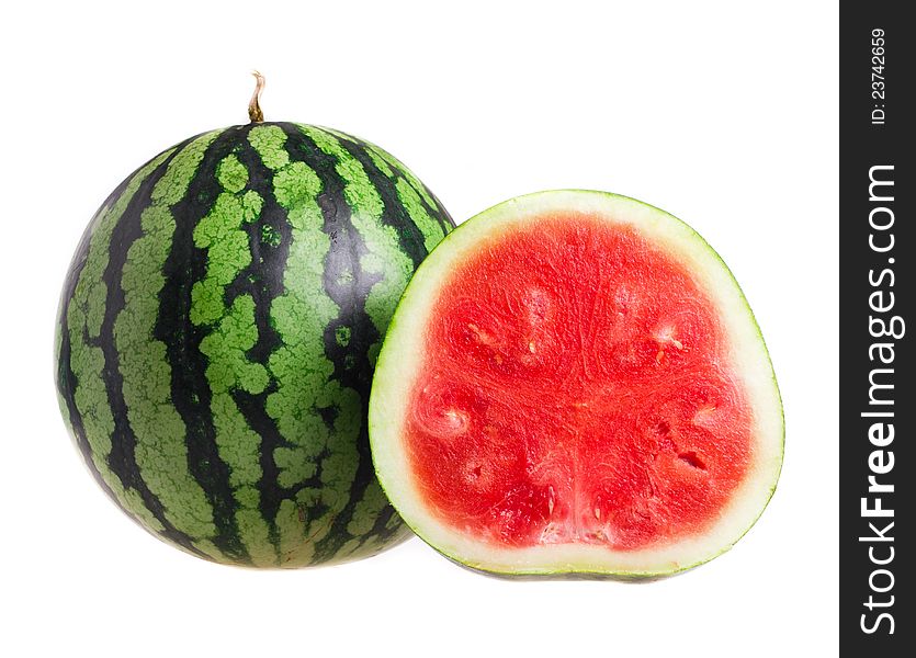 Watermelon isolated on white background