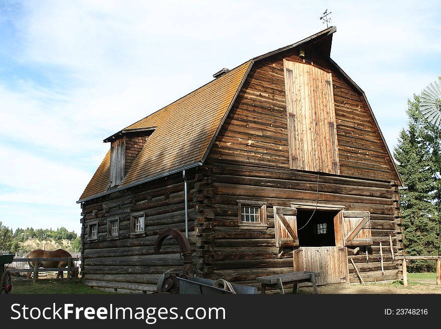 Stable horse