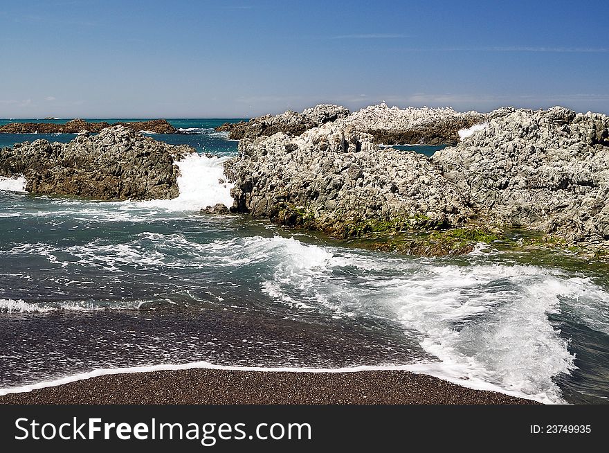 Pacific Ocean Rocks