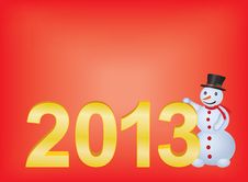 New Year 2013 Royalty Free Stock Photos