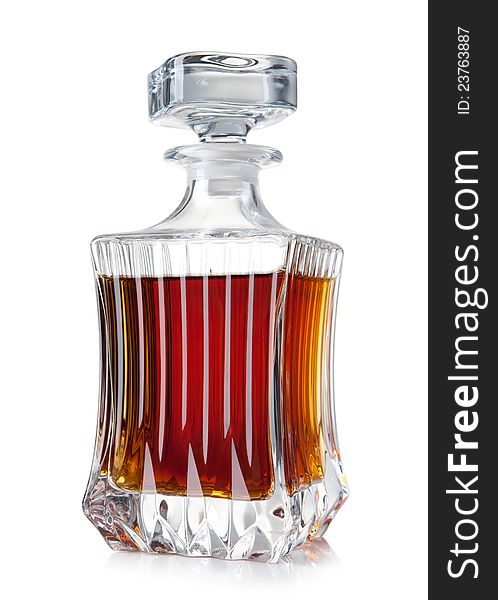 Decanter of brandy