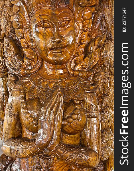 Teak-wood carving is a form of literature. Teak-wood carving is a form of literature.