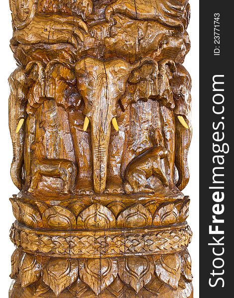 Teak-wood carving is a form of literature. Teak-wood carving is a form of literature.