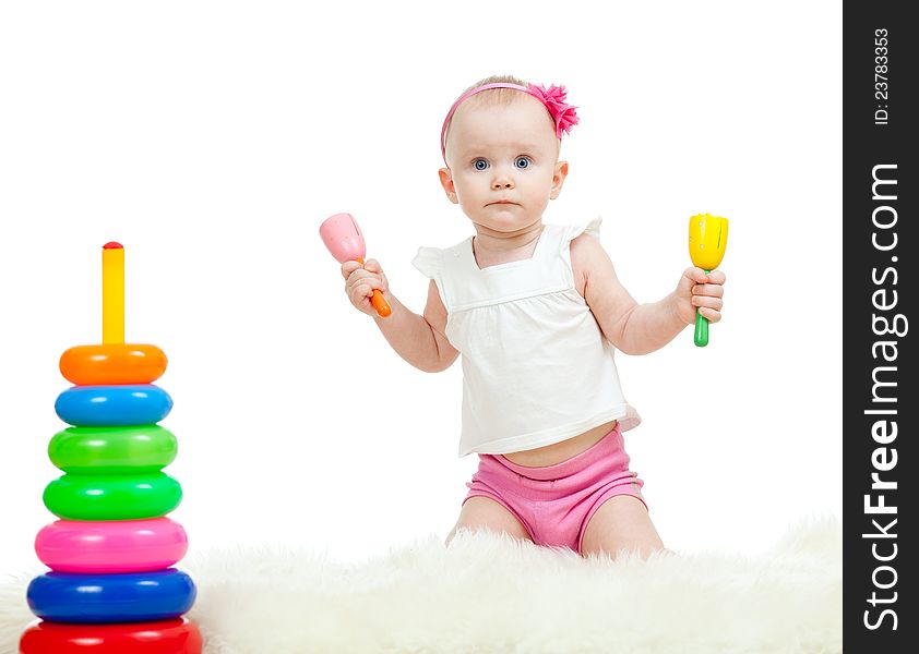 Baby Playing With Musical Toy