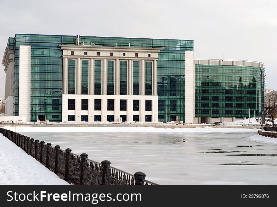 Romanian national library almost completed