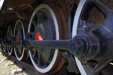 Old Train Wheels Stock Photography Old Train Wheels Stock Photography