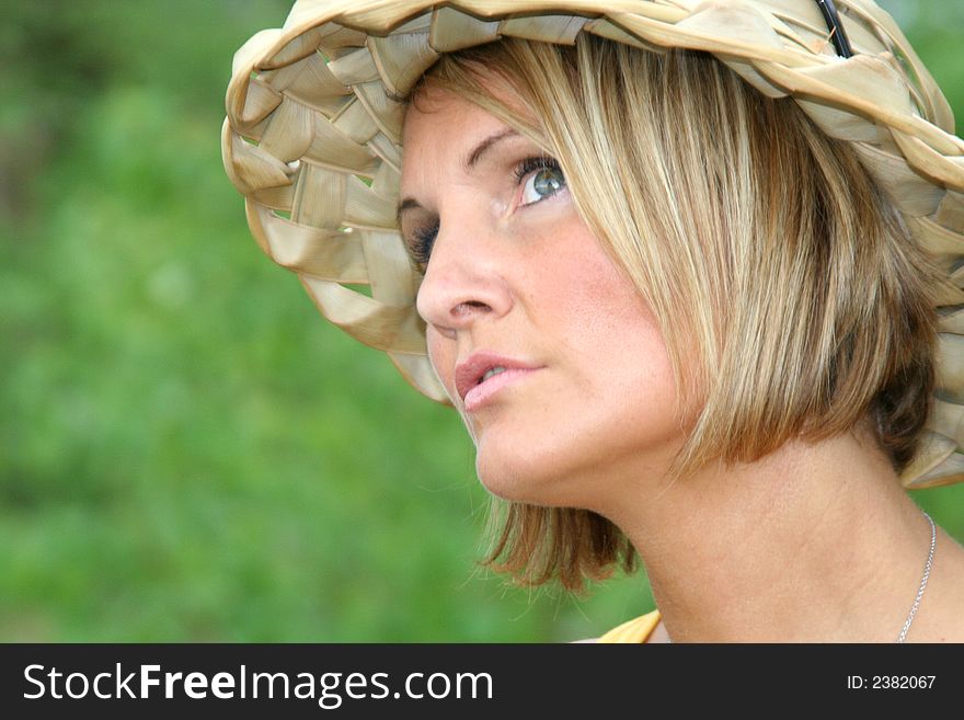 Summer Girl With Sun Glasses