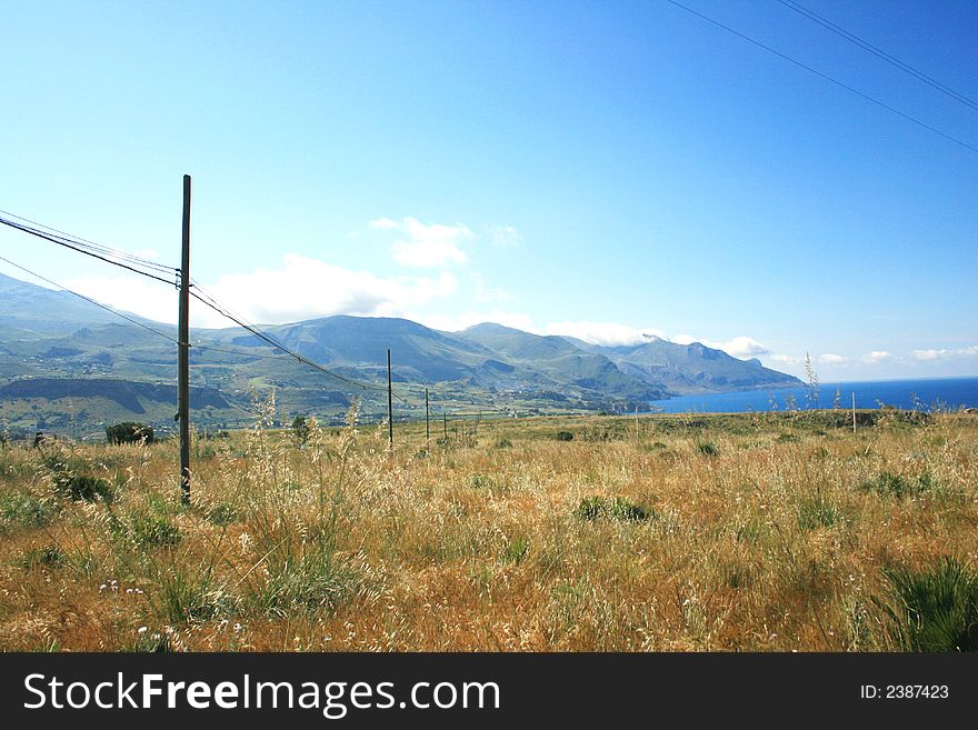 Fields Mounts and Coast Sicily