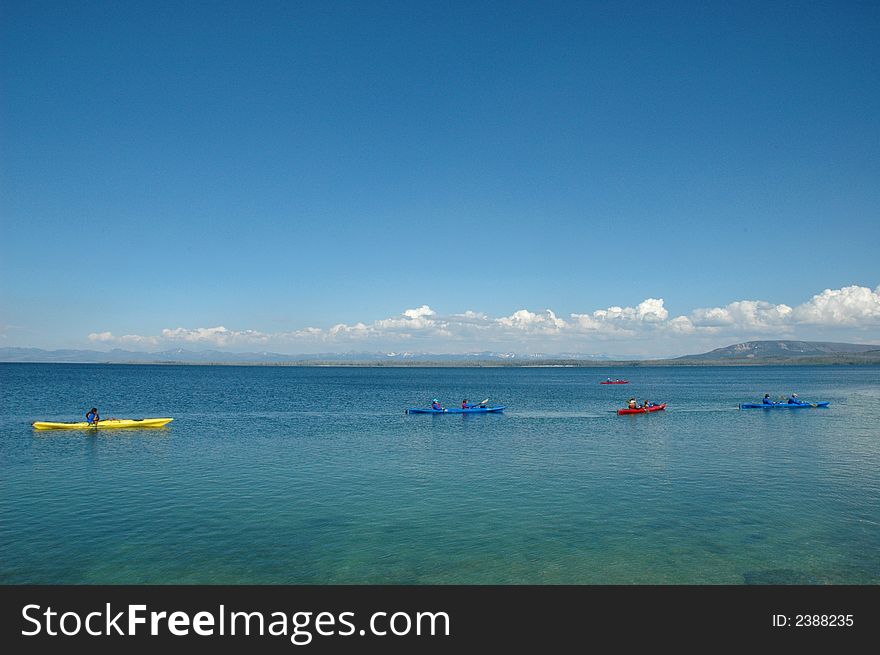 Yellowstone Lake Kayaks