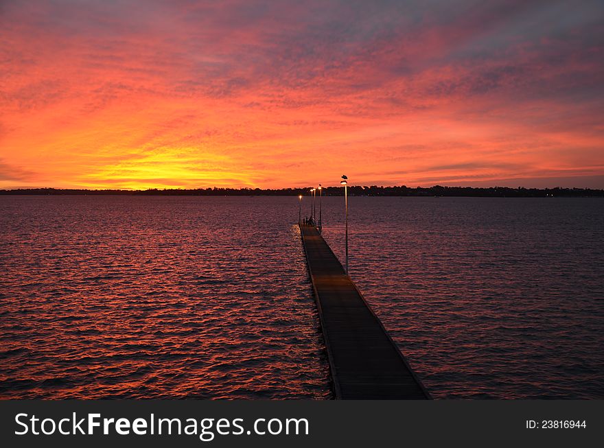 This photo taken at como beach jetty in Perth. This photo taken at como beach jetty in Perth