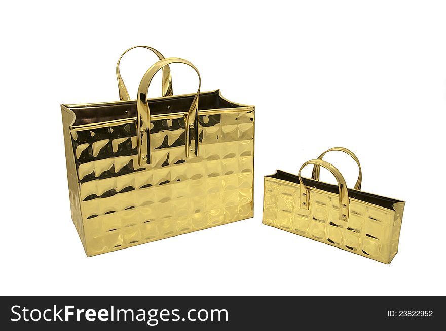 Decorative Brass Bag