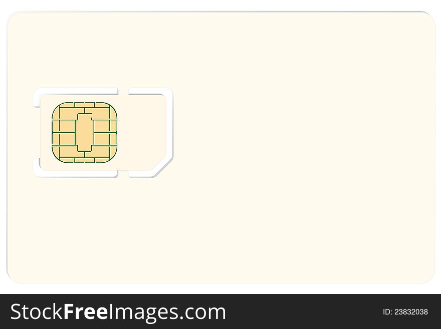 Blank SIM Card