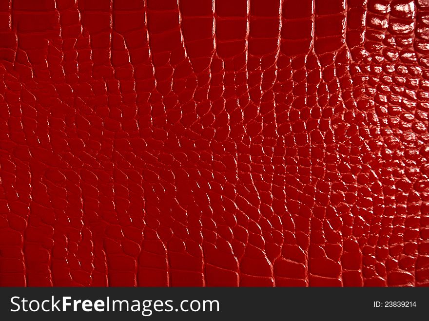 Red skin texture