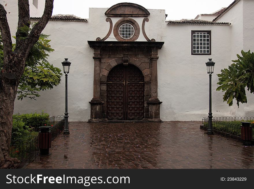 A rainy day in Icod the Los Vignos, Tenerife. A rainy day in Icod the Los Vignos, Tenerife