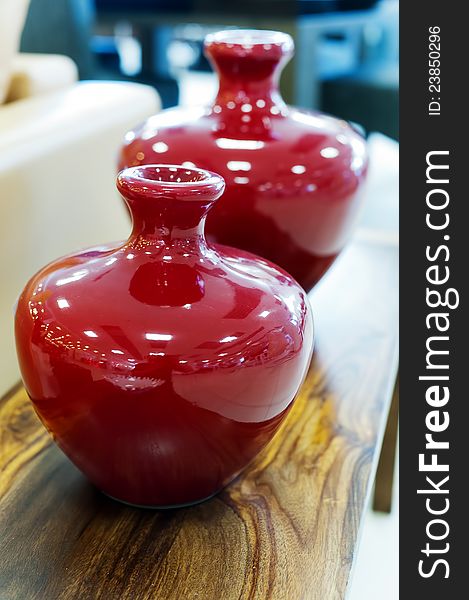 Picture a beautiful souvenir red vase. Picture a beautiful souvenir red vase
