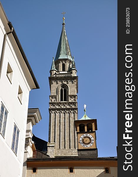 Salzburg Church Tower, Austria