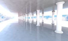 Classical Colonnade With Arcades And Columns Stock Images Classical Colonnade With Arcades And Columns Stock Images